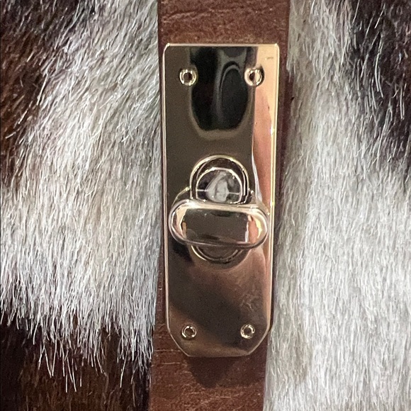 Cavalcanti Collection | Italian Hair On Cowhide Leather Tote Bag - Picture 6 of 17